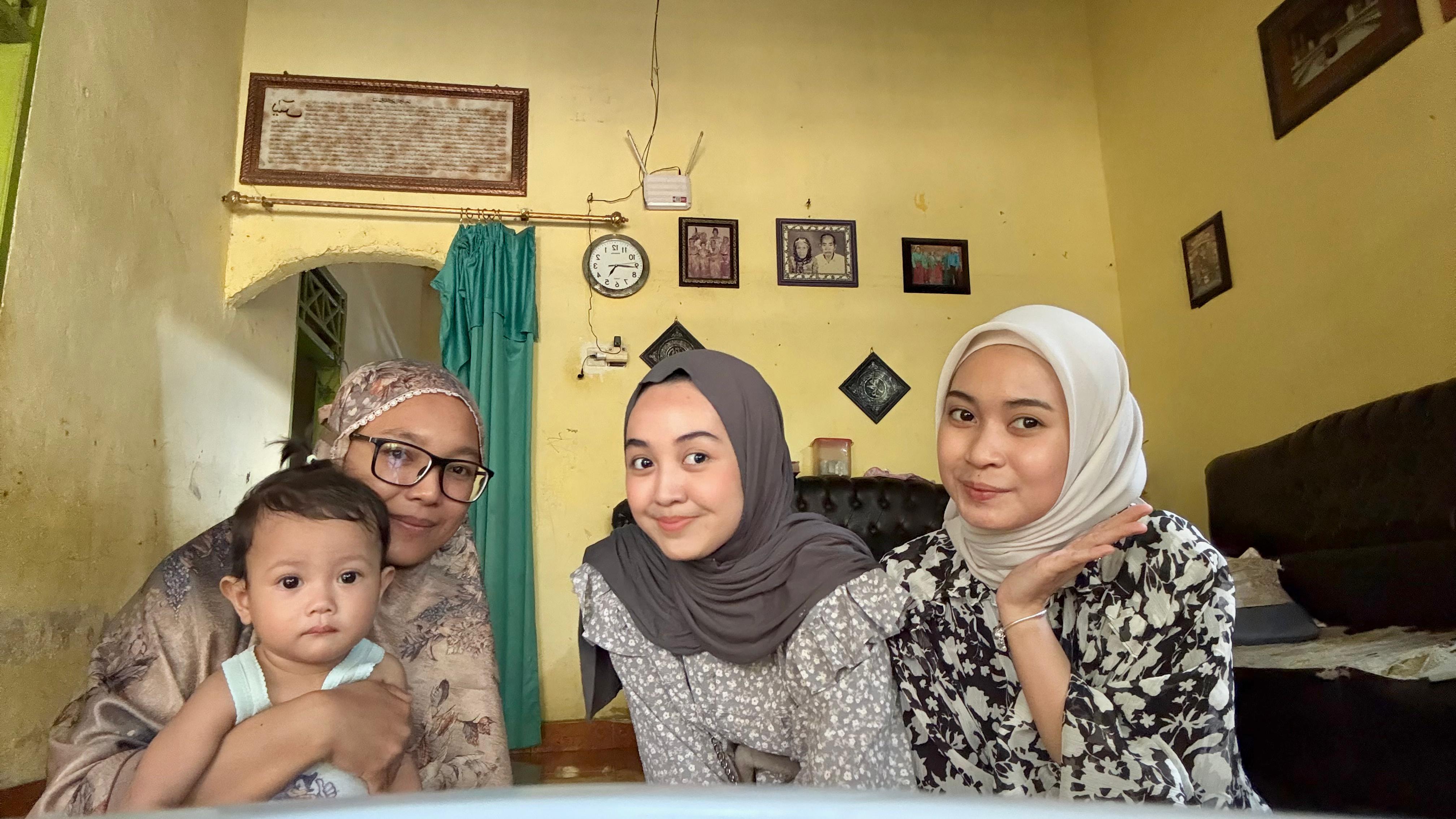 Kunjungan Ketujuh dengan Ibu Arini dan Adek Kirana